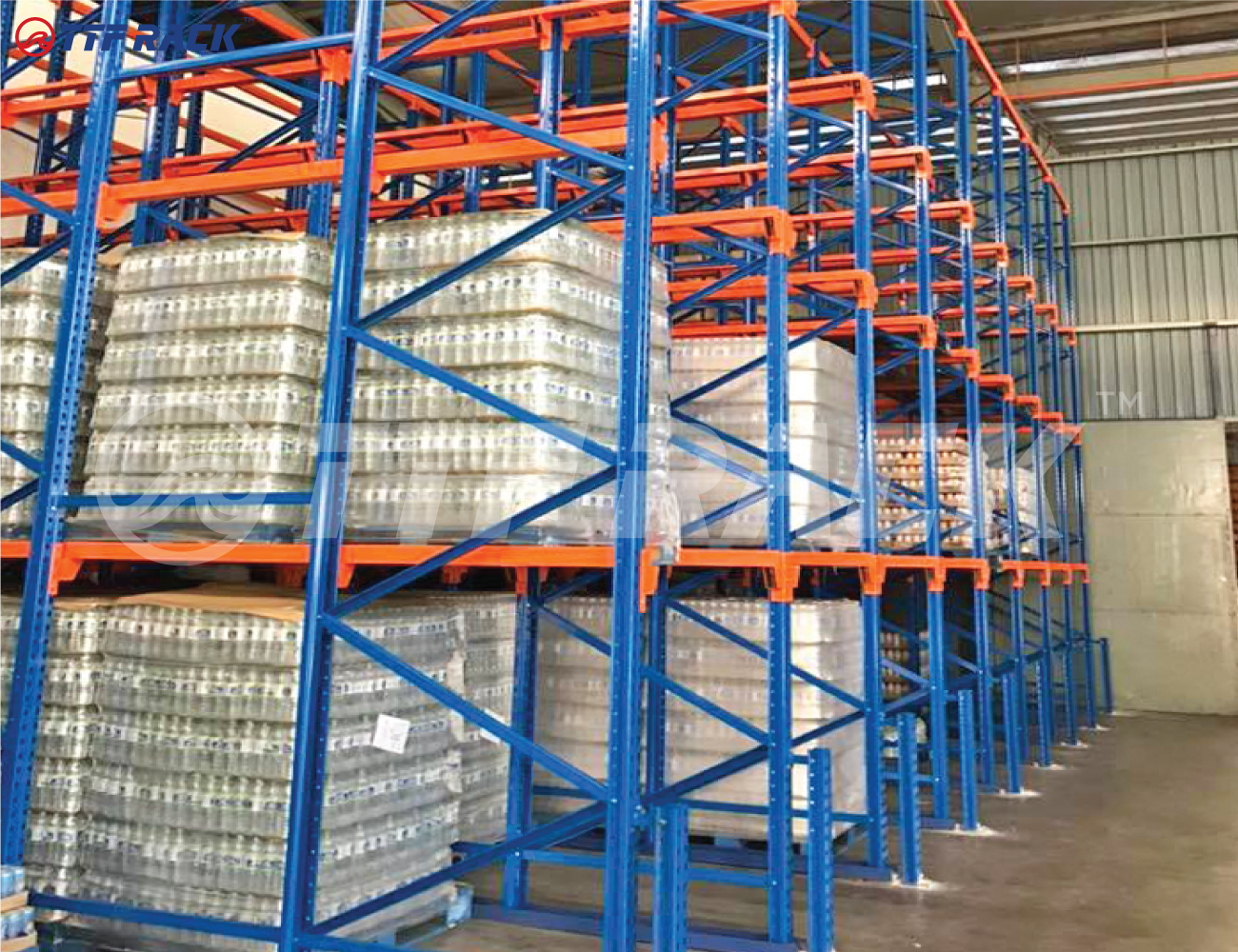 Ttf Drive In Racking System Warehouse Racking System Heavy Duty Rack