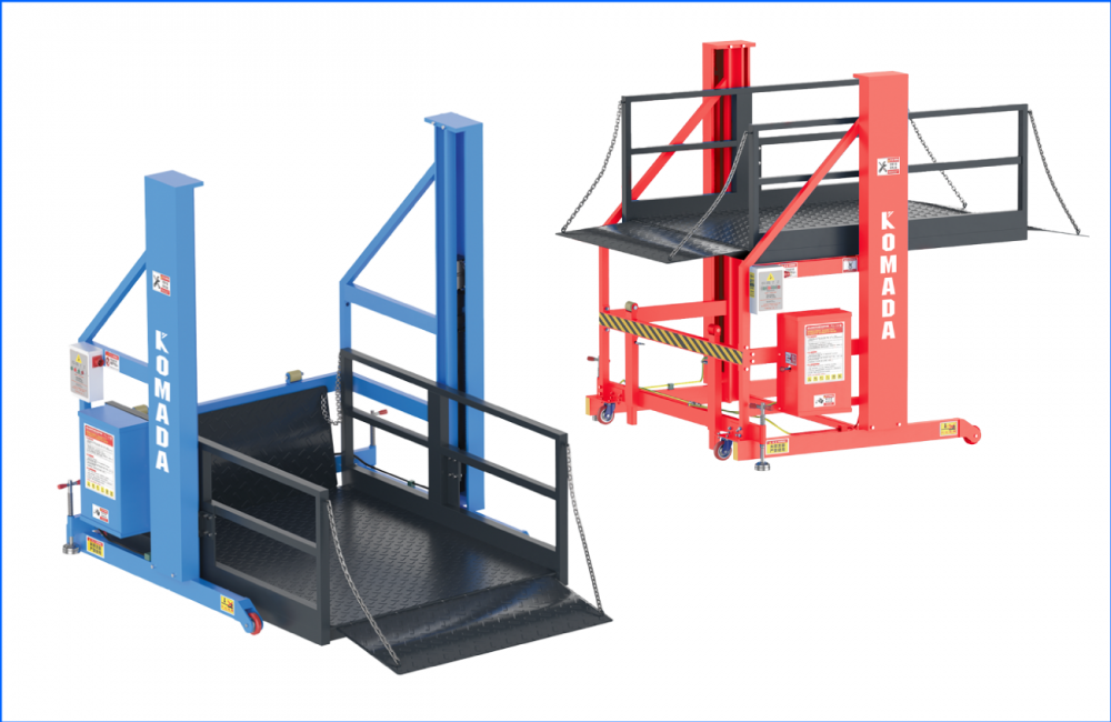 KOMADA Mobile Hydraulic Dock Lift