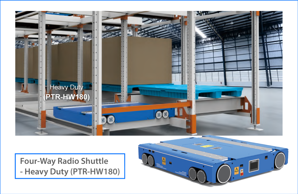 TTF TECH Four-Way Radio Shuttle (Heavy Duty)