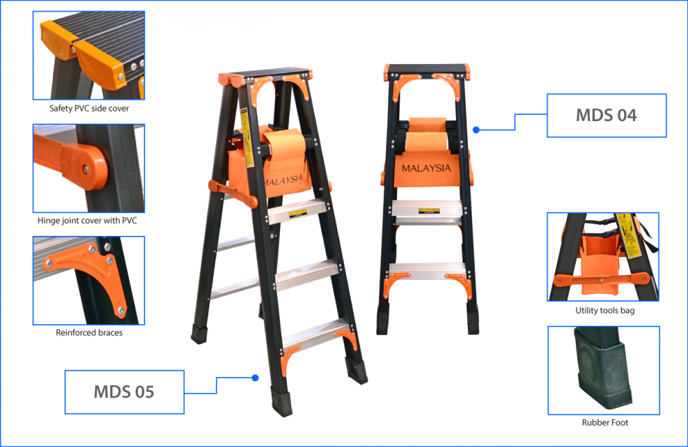 Medium Duty Double Sided Ladder