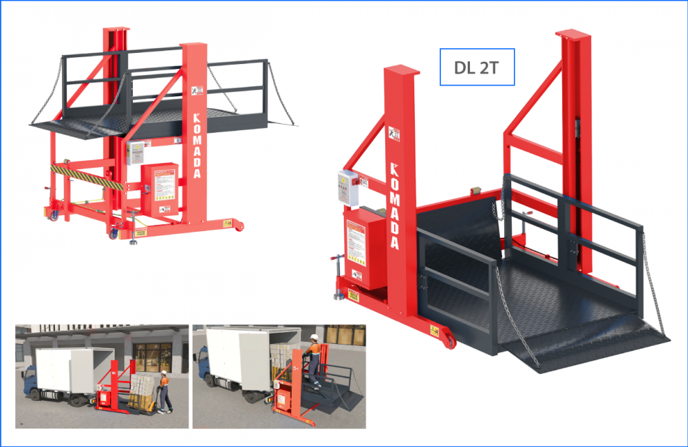 Mobile Hydraulic Dock Lift (2 Ton)